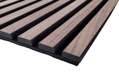 Piano dekoračný panel Orech am, MDF čierna, čierny flis 20x2780x595