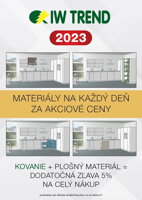 Katalóg Dyhovaných Materiálov 2023 | IW Trend