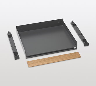 PEKA Polica Extendo Fioro 900, antracit/dub