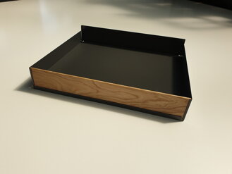 PEKA Polica Extendo Fioro 600, antracit/dub