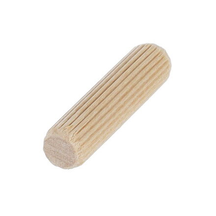Riex JW55 spojovací kolík, 10x40 mm, s rebrami, kalibrovaný, breza (balenie 1000 ks)