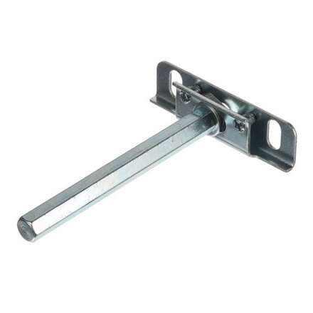 Riex JK31 neviditelľná podpera police D8, L150, oceľ + plast, min. 24 mm hrúbka