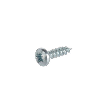 Riex skrutka 4,0x30 mm, PZ, polguľatá hlava, krabica 1000 ks, biely zinok