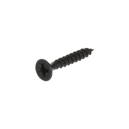 Riex skrutka 4,0x16 mm, PZ, so zapustenou hlavou, krabica 1000 ks, čierna