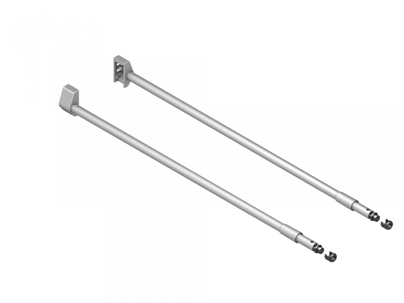 GR- okrúhly reling, DWD XP, 650 mm, alu metallic, set GR- okrúhly reling, DWD XP, 650 mm, alu metallic, set