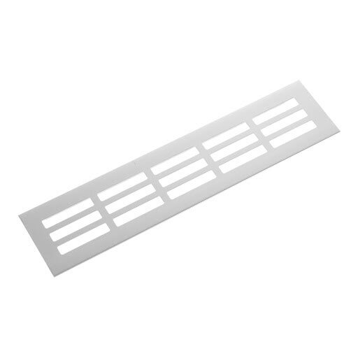 Riex GV44 hliníková vetracia mriežka, 150x400 mm, eloxovaný hliník Riex GV44 hliníková vetracia mriežka, 150x400 mm, eloxovaný hliník