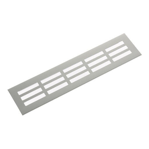 Riex GV44 hliníková vetracia mriežka, 150x800 mm, eloxovaný hliník Riex GV44 hliníková vetracia mriežka, 150x800 mm, eloxovaný hliník