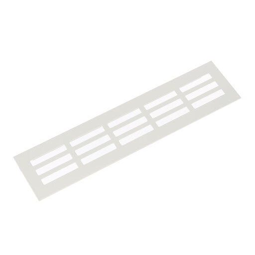 Riex GV44 hliníková vetracia mriežka, 100x1000 mm, biela Riex GV44 hliníková vetracia mriežka, 100x1000 mm, biela
