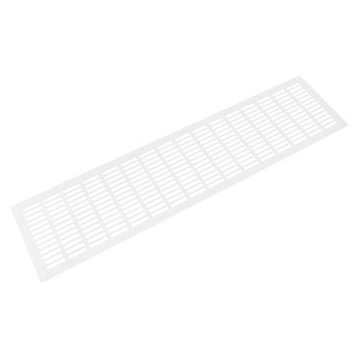 Riex GV44 hliníková vetracia mriežka, 150x600 mm, biela Riex GV44 hliníková vetracia mriežka, 150x600 mm, biela