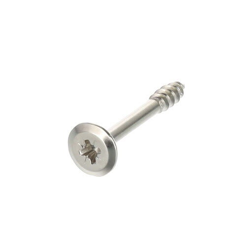 Italiana Ferramenta design skrutka, plochá hlava, PZ2, D4x31/20, poniklovanie Italiana Ferramenta design skrutka, plochá hlava, PZ2, D4x31/20, poniklovanie