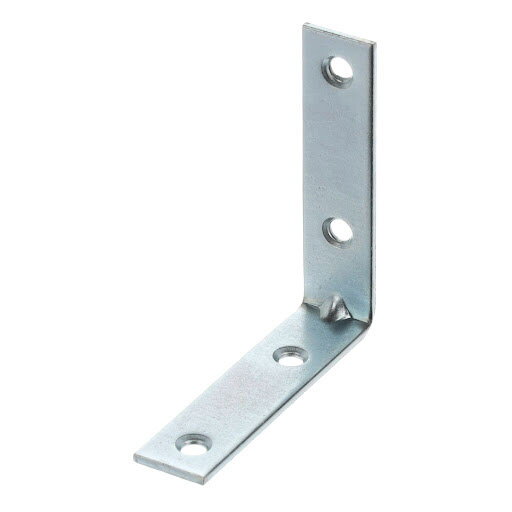 Riex JC41 uholník 60x60x15 mm, T2, biely zinok Riex JC41 uholník 60x60x15 mm, T2, biely zinok