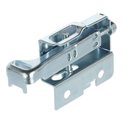 Italiana Ferramenta ZK závesné kovanie na skrinky kov, 55x46 mm, T12,5, ľavý, biely zinok Italiana Ferramenta ZK závesné kovanie na skrinky kov, 55x46 mm, T12,5, ľavý, biely zinok