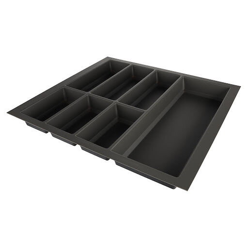 Riex GM70 príborník do zásuvky 30 (222x474 mm), Globe softTouch, sivá Riex GM70 príborník do zásuvky 30 (222x474 mm), Globe softTouch, sivá