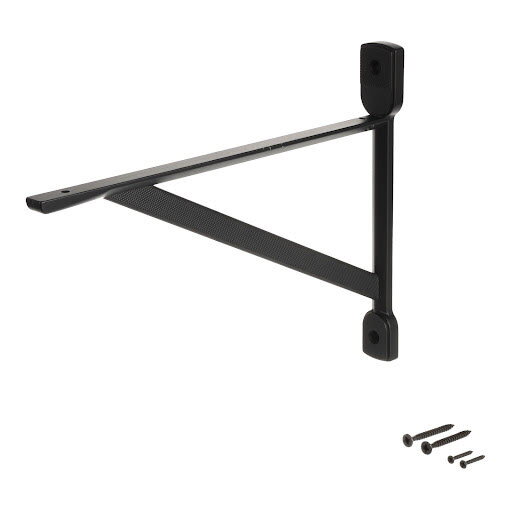 Citterio Giulio JK59 podpera police 184x235 mm, matná čierna (vrátane skrutiek) Citterio Giulio JK59 podpera police 184x235 mm, matná čierna (vrátane skrutiek)