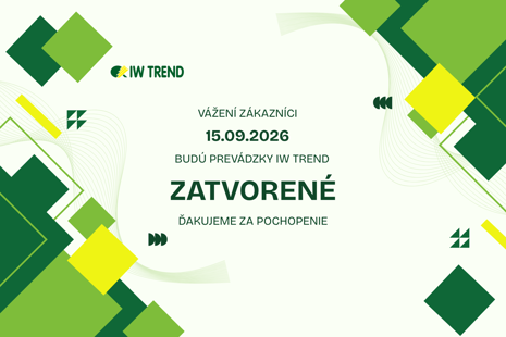 OZNAM PRE ZÁKAZNÍKOV – 15. 09. 2026